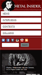 Mobile Screenshot of metalinsider.net